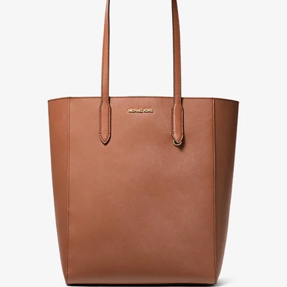 Michael Kors Vincent Saffiano Leather Tote Bag with Card Case - Picture 4 of 5